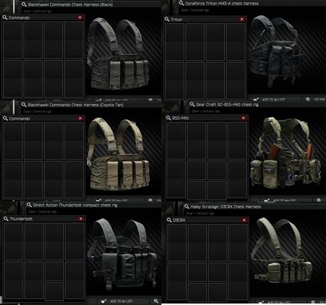 tarkov best rigs for storage.